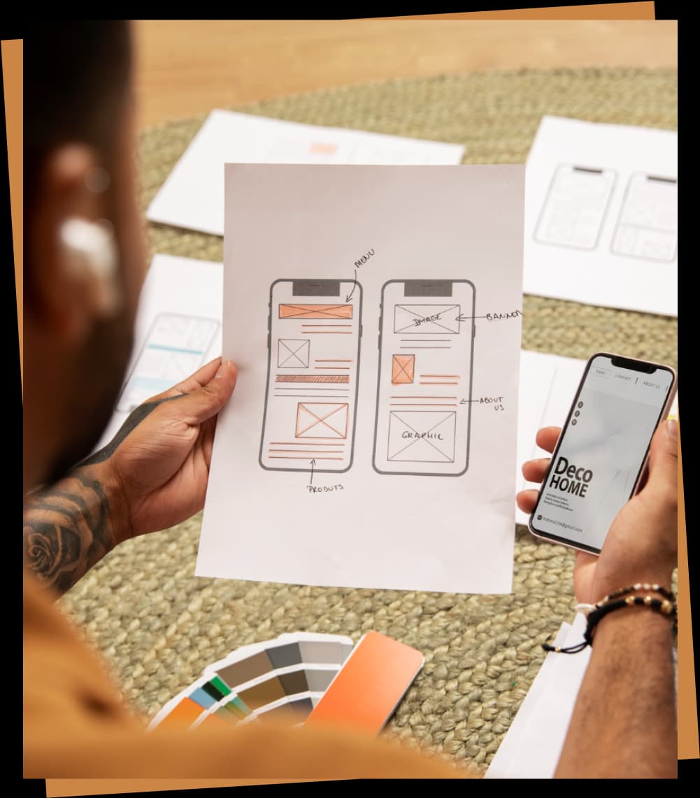 image illustrant le design d'un site e-commerce