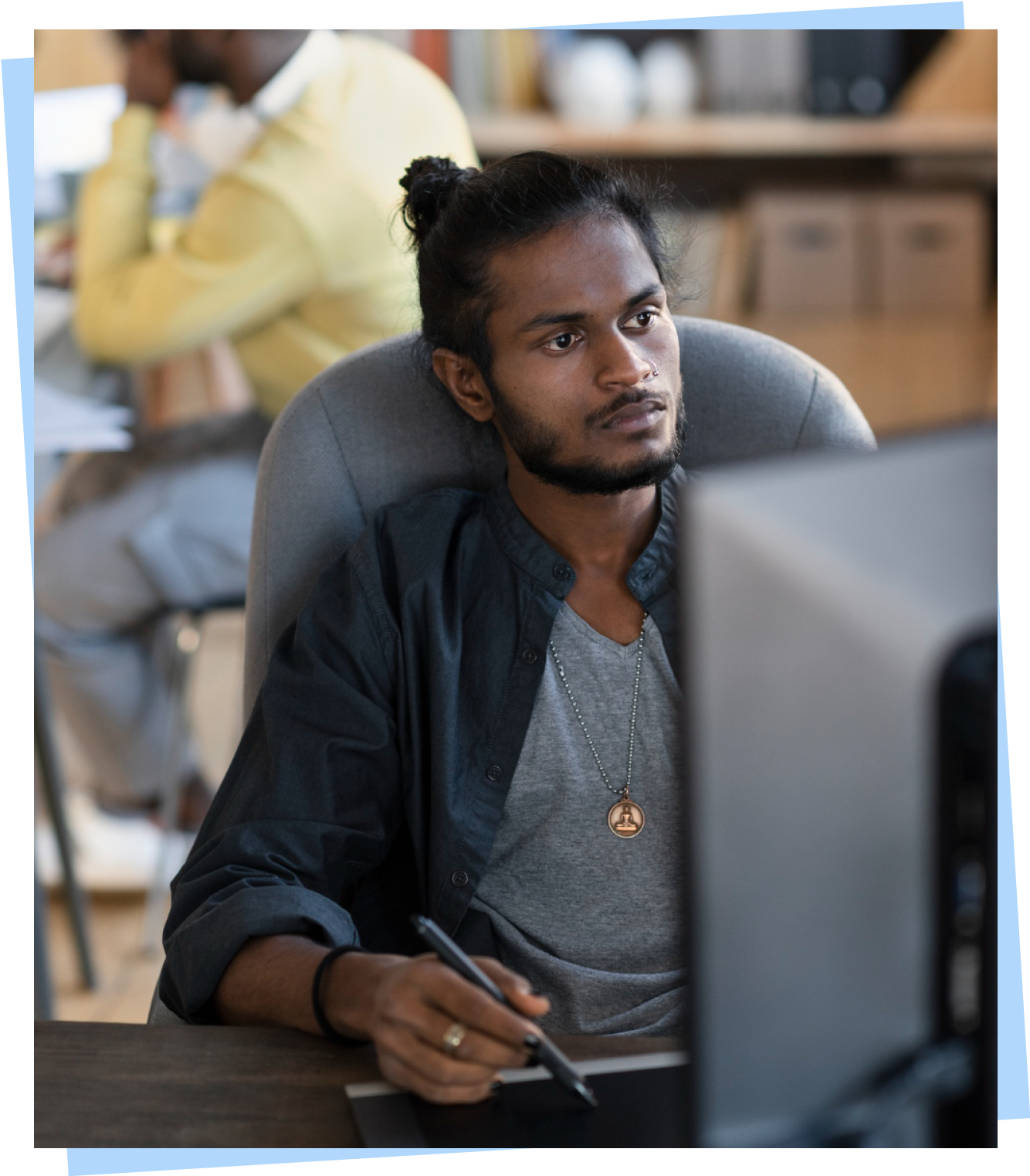 image illustrant le développement d'une landing page